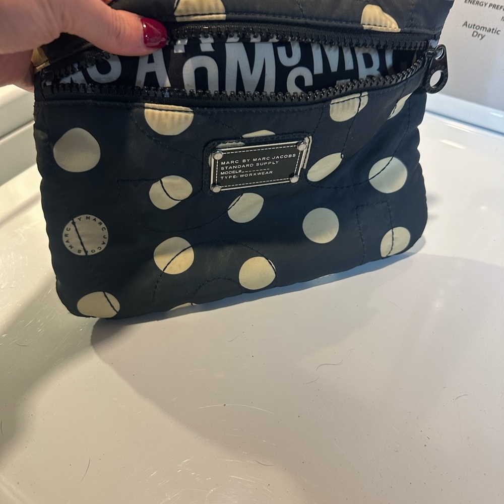Marc jacobs pouch with polka dot print